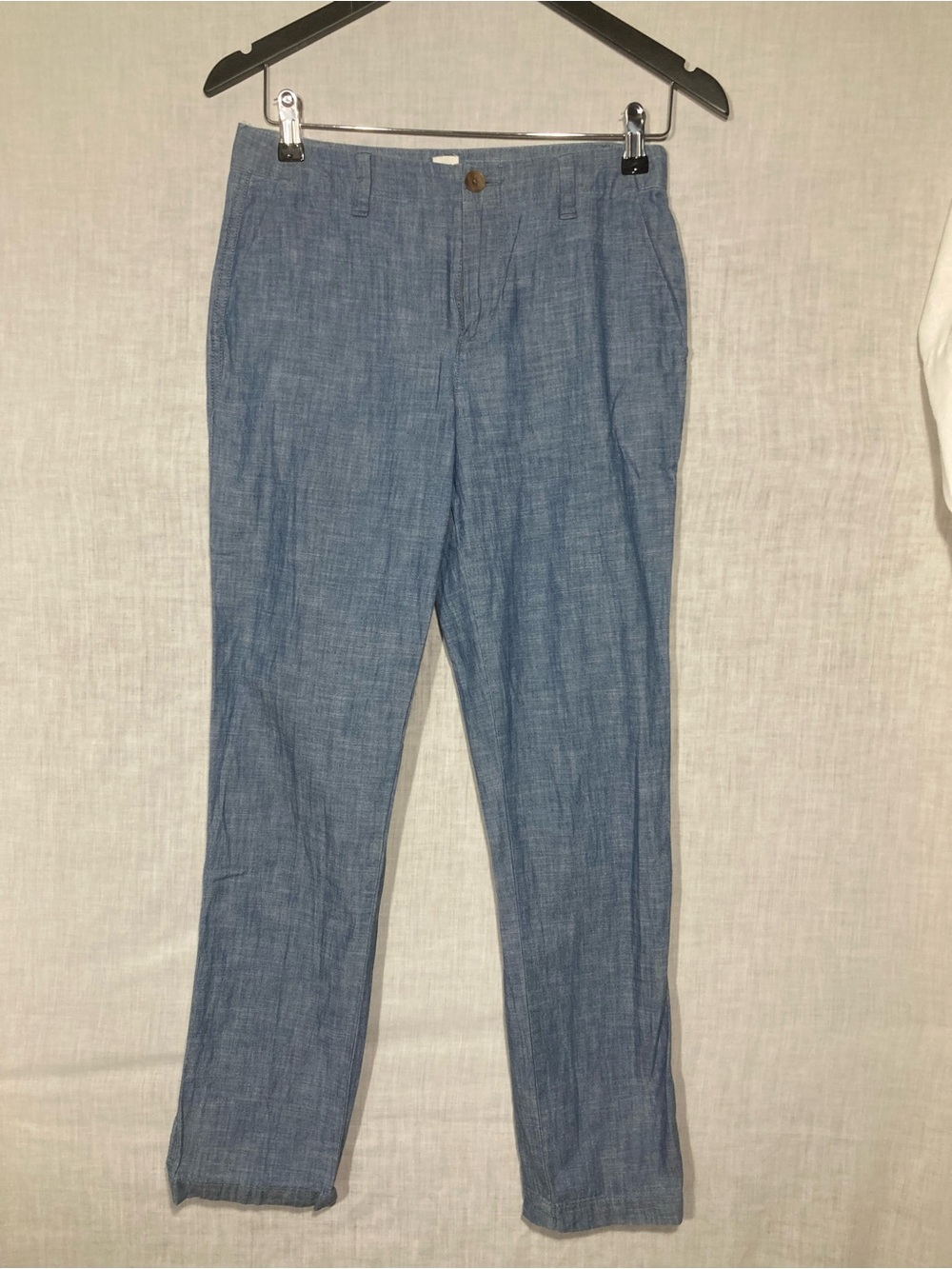GAP light blue denim-look casual pants